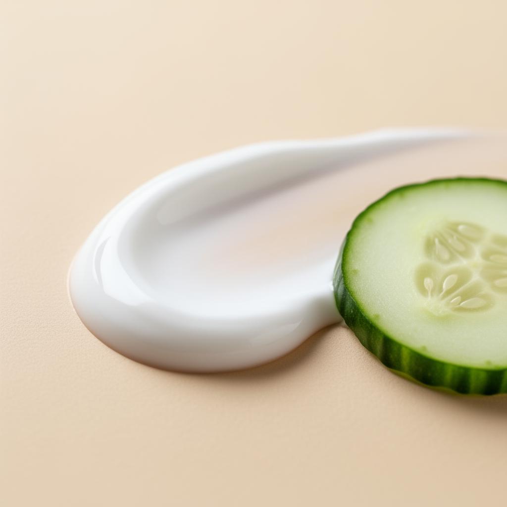 Cucumber SPF 50 Sunscreen texture and formula